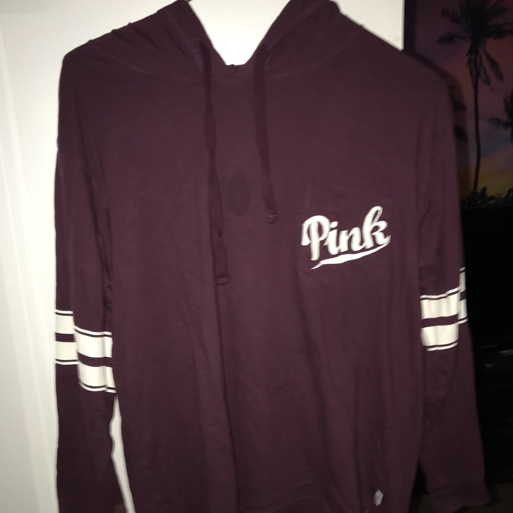 Pink hoodie
